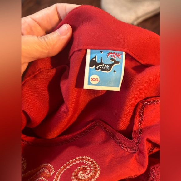 NWOT Orange Saidi Belly Dance Dress Costume. Size XXL - Picture 3 of 4